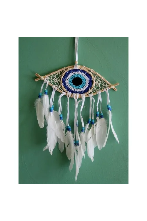 Rüya Kapanı Dream Catcher Göz Tasarımı (1 Adet) Seçenek  1