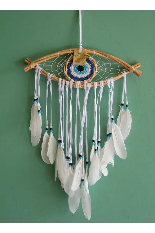 Rüya Kapanı Dream Catcher Göz Tasarımı (1 Adet) Seçenek 3