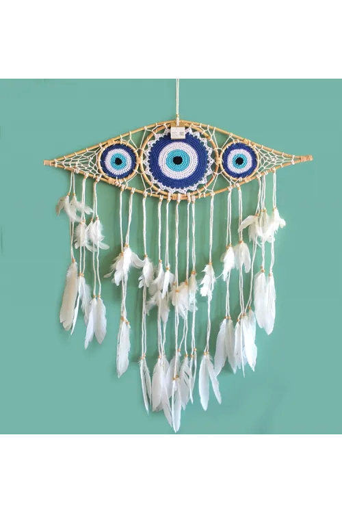 Rüya Kapanı Dream Catcher Göz Tasarımı (1 Adet) Seçenek 4