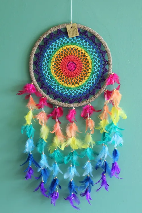 Rüya Kapanı Dream Catcher (1 Adet) Seçenek 15