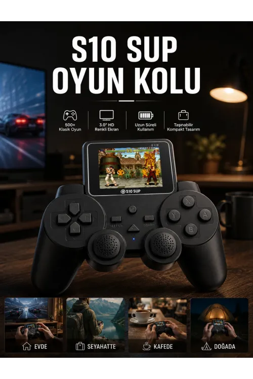 S10 Sup 520 Oyunlu Gamepad Tv Uyumlu Gamepad
