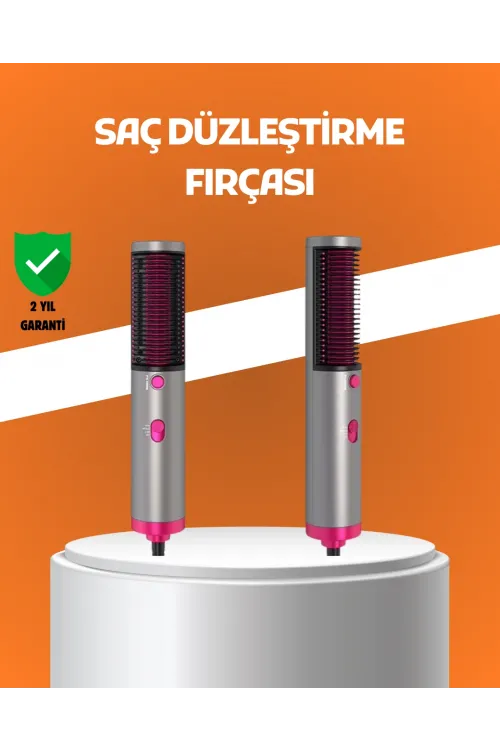 Saç Düzleştirme Ve Hacimlendirme Fonksiyonlu Fırça