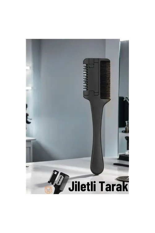 Saç Kırığı İçin Jiletli Tarak