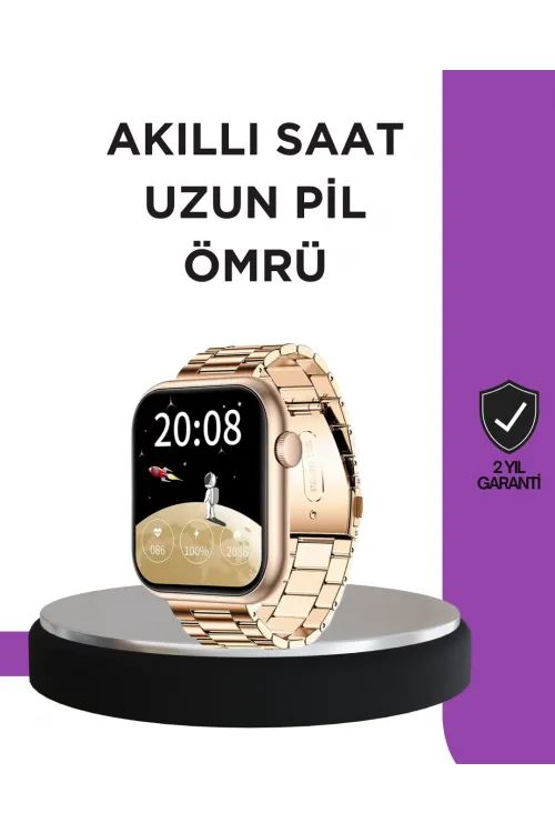 Sağlık Takipli Akıllı Saat 117 Spor Modlu Amoled Ekran