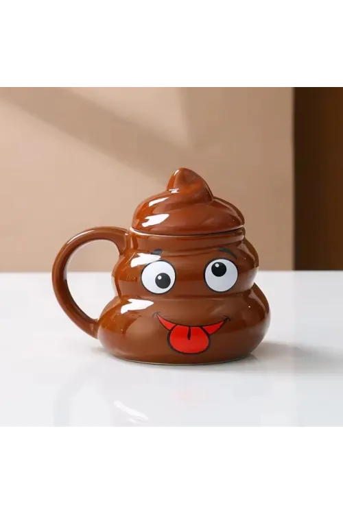 Şakacı Poo Kupa Bardak