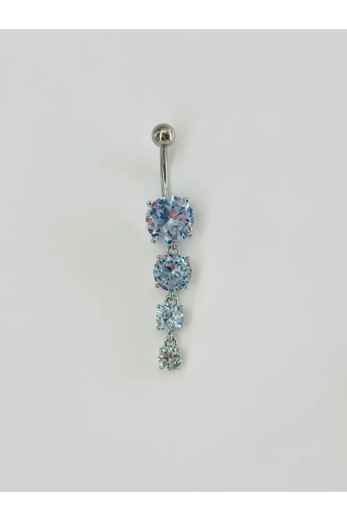 Sallantılı Göbek Piercing - Pg0086