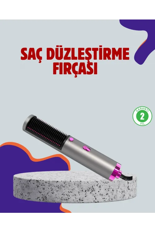 Salon Kalitesinde Saç Bakımı Sunan Şekillendirici Fırça