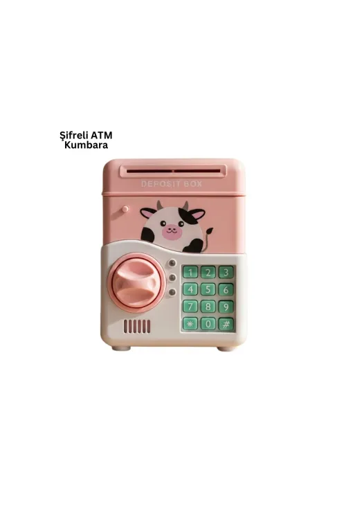 Sam51 Müzikli Işıklı Kumbara Pembe