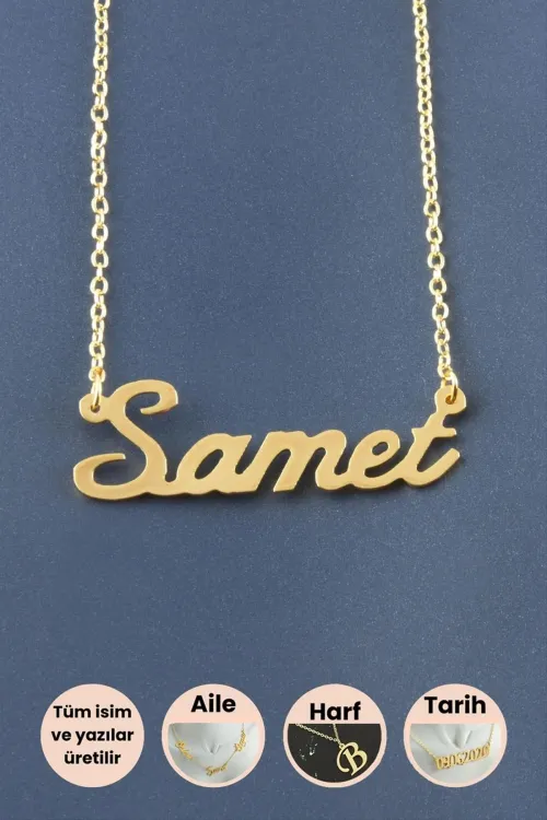 Samet İsimli Kolye