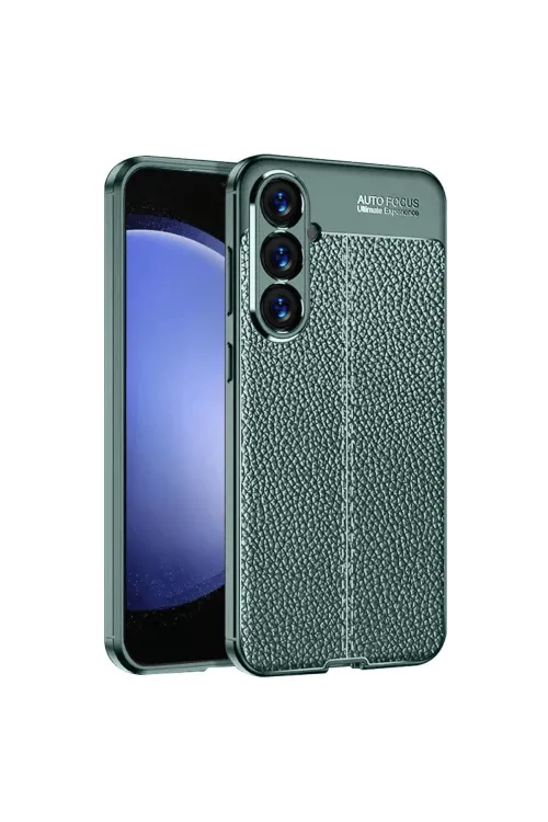 Samsung A56 Kılıf Auto Focus Kapak - Koyu Yeşil