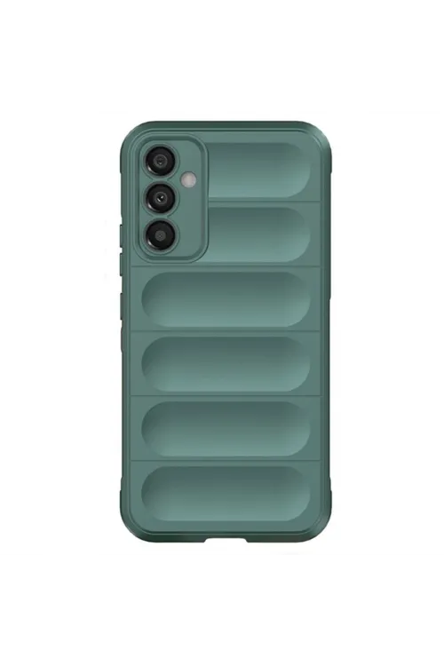 Samsung A56 Kılıf Optimum Silikon - Koyu Yeşil