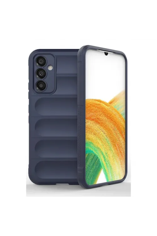 Samsung A56 Kılıf Optimum Silikon - Lacivert