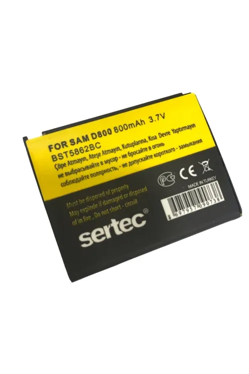Samsung D808/D800 Uyumlu Batarya