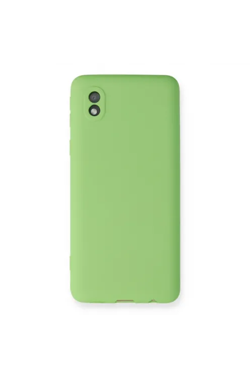 Samsung Galaxy A01 Core Kılıf First Silikon - Yeşil