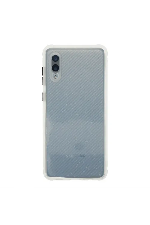 Samsung Galaxy A02 Kılıf Miami Şeffaf Silikon - Şeffaf
