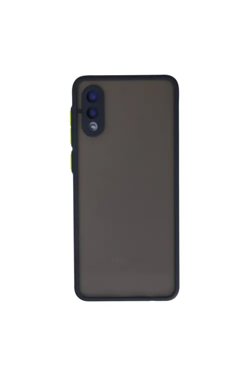 Samsung Galaxy A02 Kılıf Montreal Silikon Kapak - Lacivert