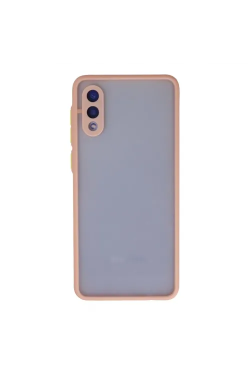Samsung Galaxy A02 Kılıf Montreal Silikon Kapak - Pembe