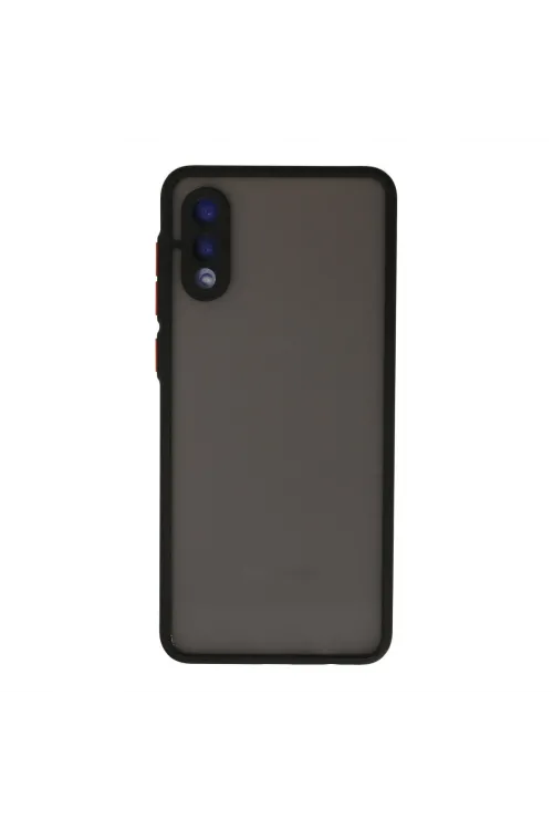 Samsung Galaxy A02 Kılıf Montreal Silikon Kapak - Siyah