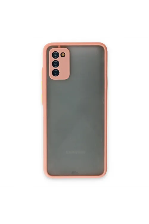Samsung Galaxy A02s Kılıf Montreal Silikon Kapak - Pembe