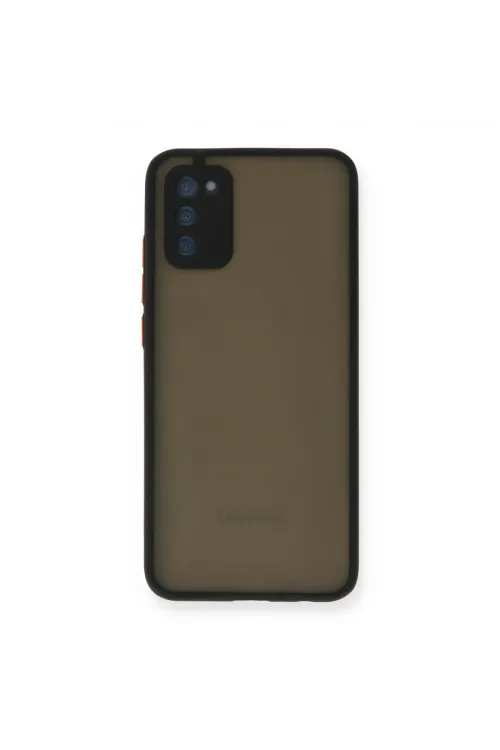 Samsung Galaxy A02s Kılıf Montreal Silikon Kapak - Siyah