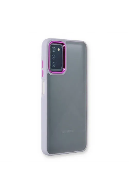 Samsung Galaxy A03s Kılıf Dora Kapak - Lila