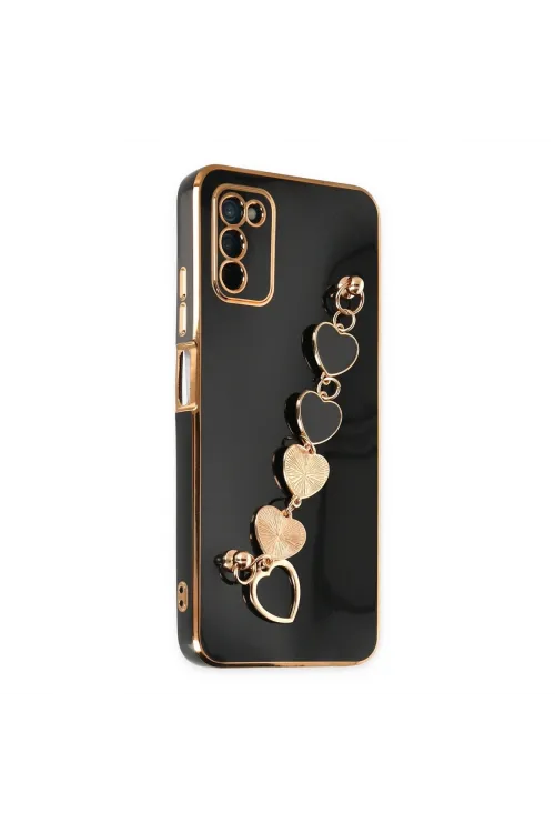 Samsung Galaxy A03s Kılıf Esila Silikon - Siyah