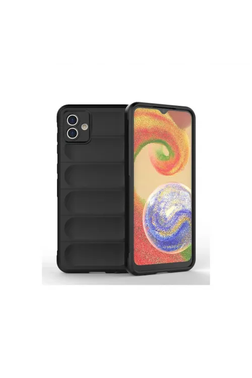 Samsung Galaxy A04 Kılıf Optimum Silikon - Siyah