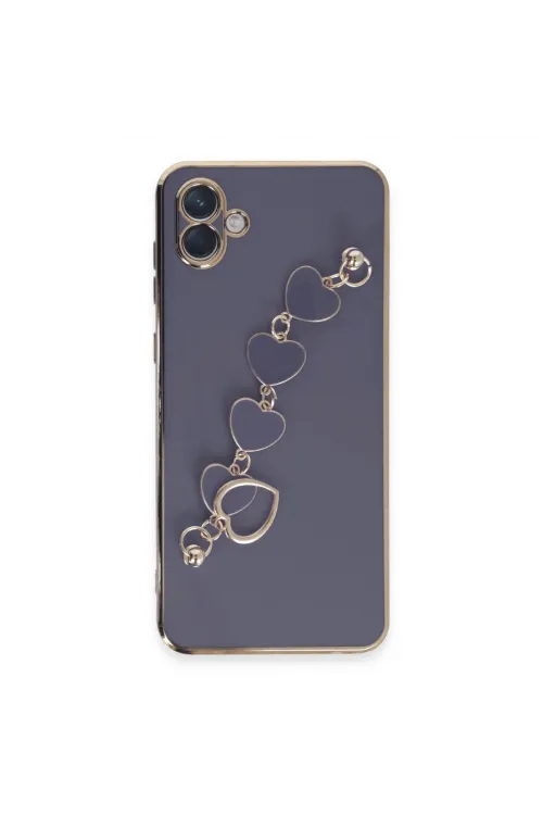 Samsung Galaxy A04e Kılıf Esila Silikon - Gri