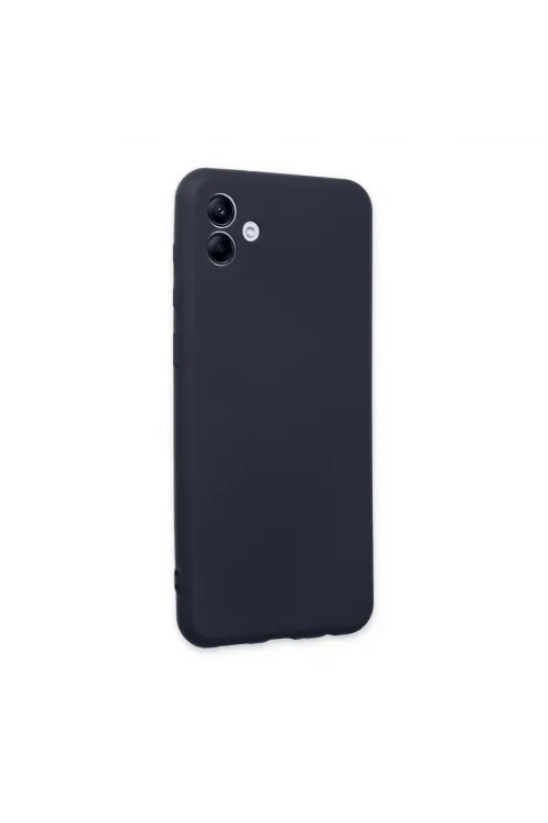 Samsung Galaxy A04e Kılıf First Silikon - Lacivert