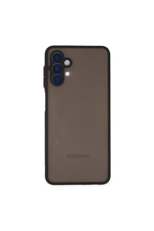 Samsung Galaxy A04s Kılıf Montreal Silikon Kapak - Siyah