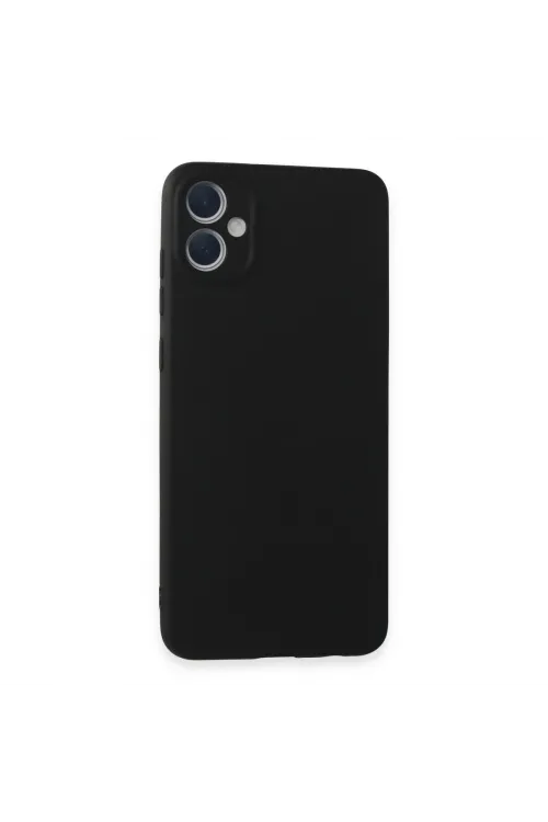 Samsung Galaxy A05 Kılıf First Silikon - Siyah