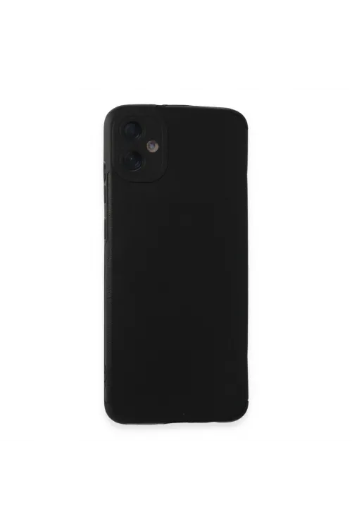 Samsung Galaxy A05 Kılıf Loop Deri Silikon - Siyah