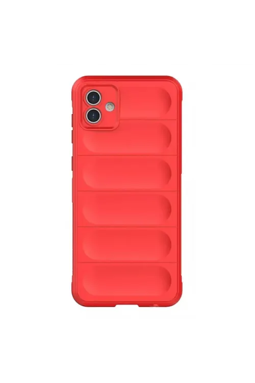 Samsung Galaxy A05 Kılıf Optimum Silikon - Kırmızı