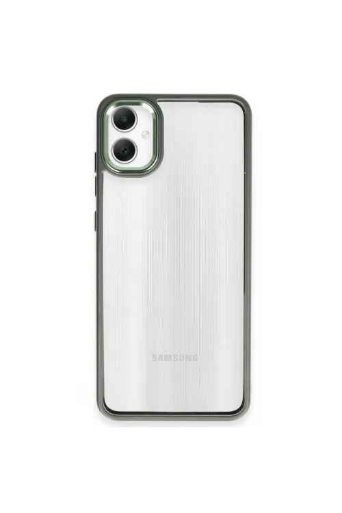 Samsung Galaxy A05 Kılıf Power Silikon - Koyu Yeşil