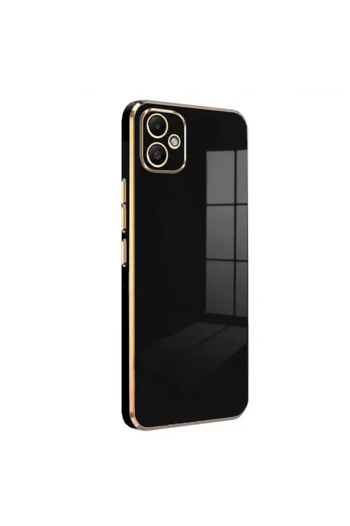Samsung Galaxy A05 Kılıf Volet Silikon - Siyah