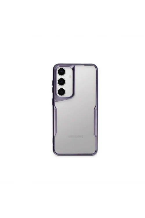 Samsung Galaxy A05s Kılıf Boyi Silikon Kapak - Derin Mor