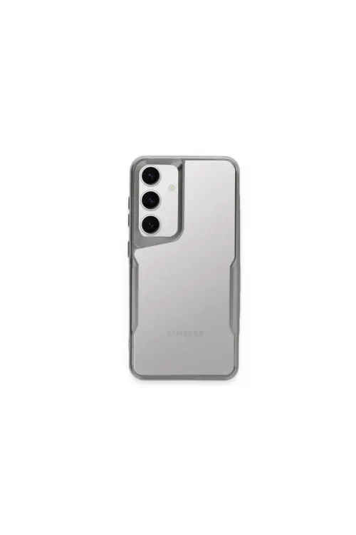Samsung Galaxy A05s Kılıf Boyi Silikon Kapak - Gümüş