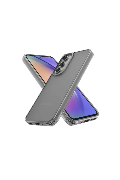 Samsung Galaxy A05s Kılıf Elegant Kapak - Titan Gri