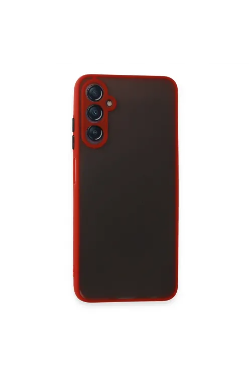 Samsung Galaxy A05s Kılıf Montreal Silikon Kapak - Kırmızı