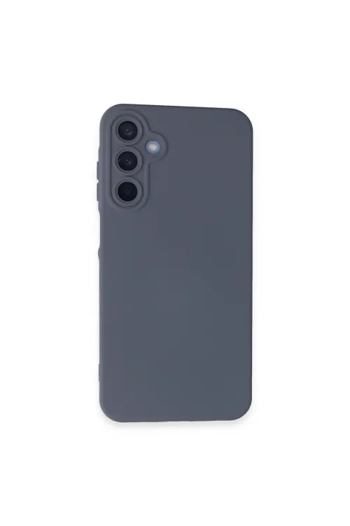 Samsung Galaxy A05s Kılıf Nano İçi Kadife Silikon - Gri