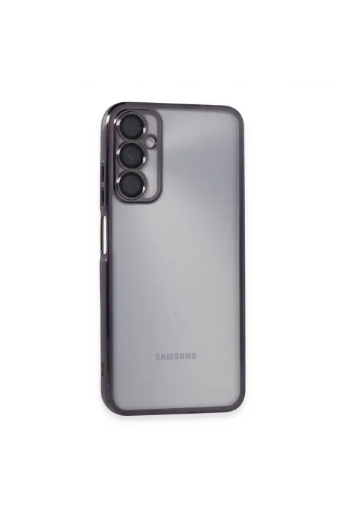 Samsung Galaxy A05s Kılıf Razer Lensli Silikon - Mor