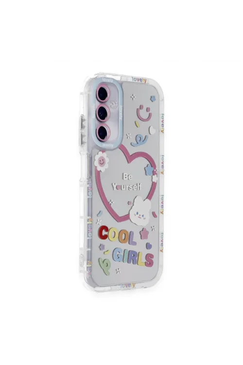 Samsung Galaxy A05s Kılıf Reflexion Desenli Kapak - Desen 1
