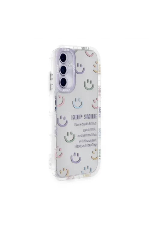 Samsung Galaxy A05s Kılıf Reflexion Desenli Kapak - Desen 2