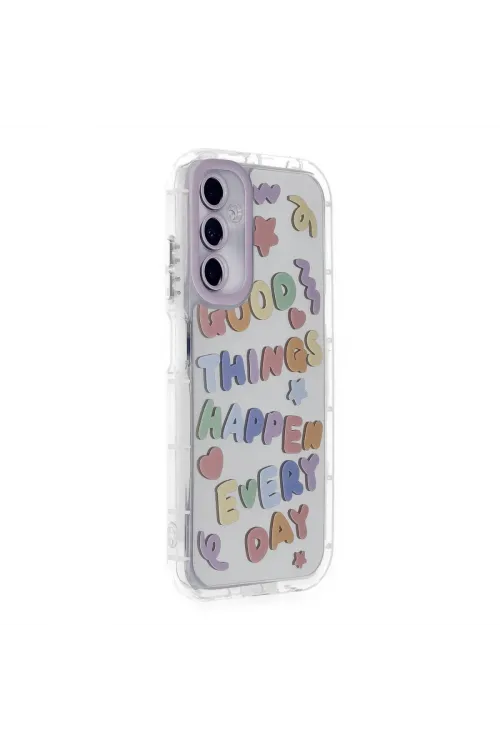 Samsung Galaxy A05s Kılıf Reflexion Desenli Kapak - Desen 7