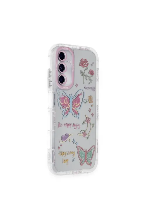 Samsung Galaxy A05s Kılıf Reflexion Desenli Kapak - Desen 8