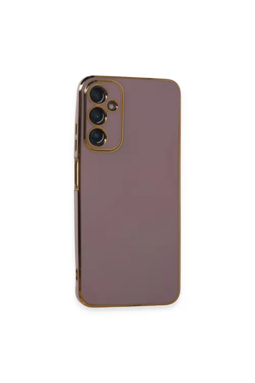 Samsung Galaxy A05s Kılıf Volet Silikon - Mor