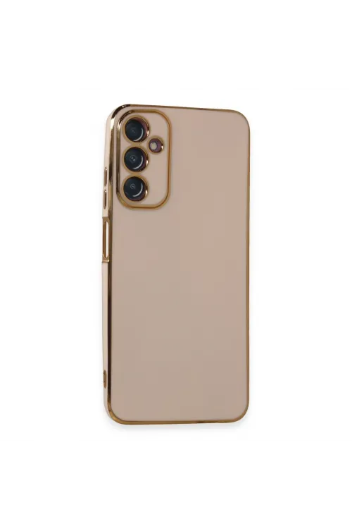 Samsung Galaxy A05s Kılıf Volet Silikon - Pembe