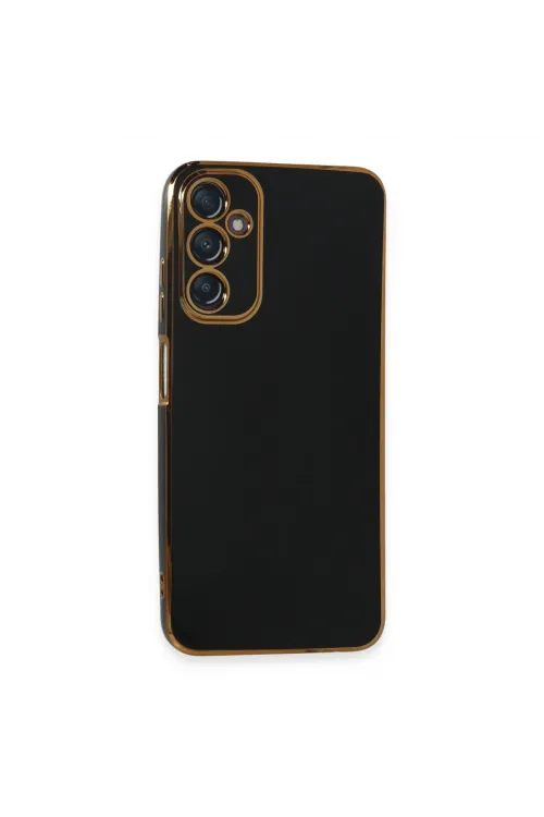 Samsung Galaxy A05s Kılıf Volet Silikon - Siyah