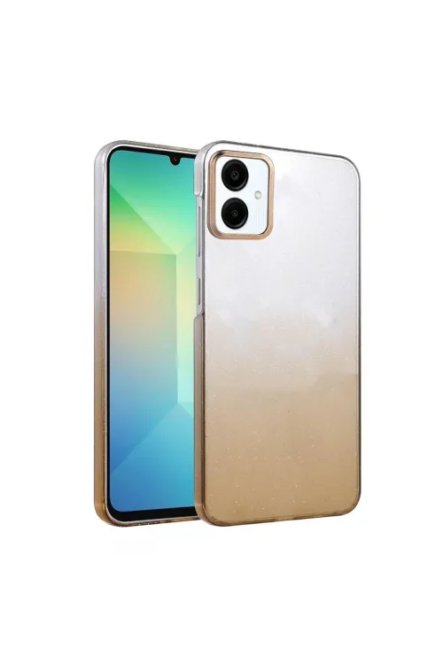 Samsung Galaxy A06 Glossy Kapak - Çöl Titanyum
