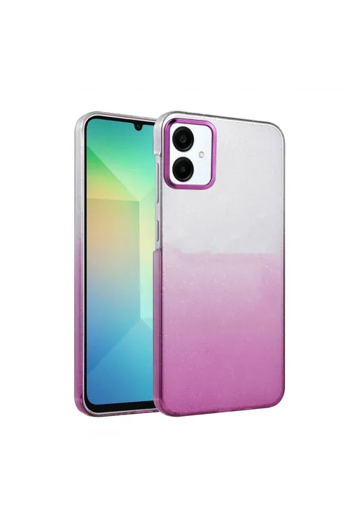 Samsung Galaxy A06 Glossy Kapak - Mor